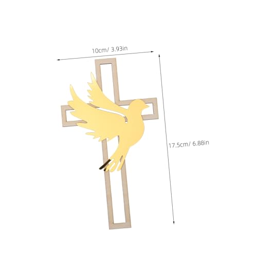 DIYEAH 2 Stück Holz Kreuz und Tauben Teilig Acryl Tortendeko für Taufe und Party Vielseitige Kuchendekoration für Hochzeit und Religiöse Feiern DIYEAH 2 Stück Holz Kreuz und Tauben Teilig Acryl Tortendeko für Taufe und Party Vielseitige Kuchendekoration für Hochzeit und Religiöse Feiern von DIYEAH