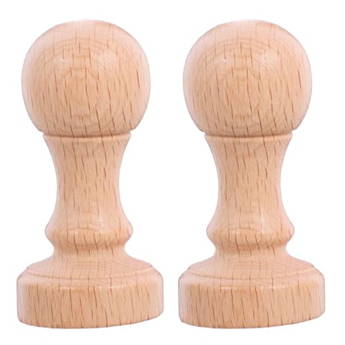 DIYEAH 2 Stück Holzstempel für DIY Projekte Kreative Stempel für Lehrkräfte zur Korrektur von Arbeiten Handgefertigt mit Klaren Druckmustern und Tragbar von DIYEAH