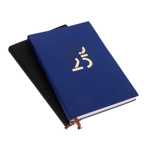 DIYEAH 2 Stück Kalenderbuch Täglicher Planerbuch Exekutive Hochzeit Das Akademisch Für Student Erwachsene Notizbuch Zeitplan Agendaplaner Notizblöcke Im Modernen Stil Bürobedarf Pu DIYEAH 2 Stück Kalenderbuch Täglicher Planerbuch Exekutive Hochzeit Das Akademisch Für Student Erwachsene Notizbuch Zeitplan Agendaplaner Notizblöcke Im Modernen Stil Bürobedarf Pu von DIYEAH