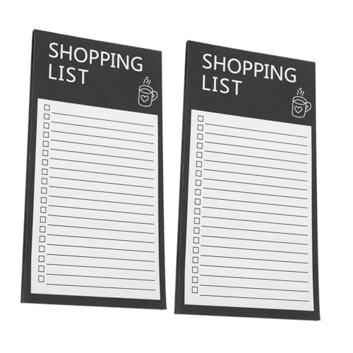 DIYEAH 2 Stück Magnetische Einkaufslisten notizblöcke mit Kühlschrankmagnet Wiederverwendbar Praktisch Handlich Stilvoll für Tägliche Erinnerungen und To do listen DIYEAH 2 Stück Magnetische Einkaufslisten notizblöcke mit Kühlschrankmagnet Wiederverwendbar Praktisch Handlich Stilvoll für Tägliche Erinnerungen und To do listen von DIYEAH