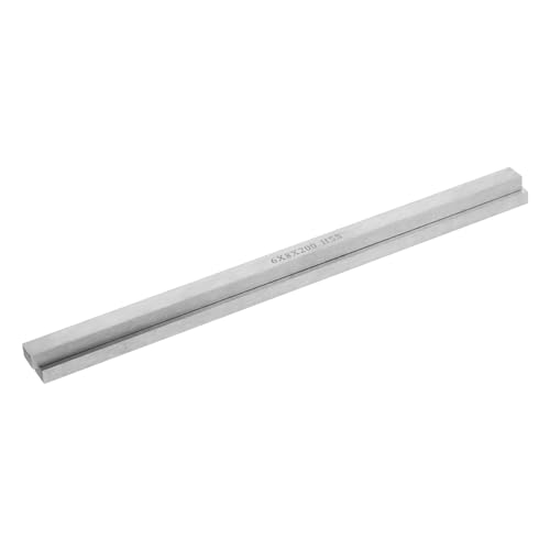 DIYEAH 2 Stück Messer leer Hobby Aktie Messerstahl für Handwerk metallplatte Metallstangen zum Basteln Schmiedewerkzeuge Terrassendielen-Werkzeuge Hochgeschwindigkeitsstahl Silber von DIYEAH