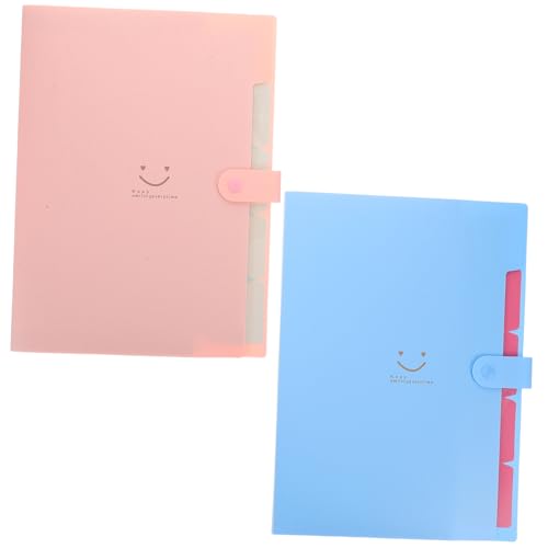 DIYEAH 2 Stück Multifunktionale Fächermappe aus Kunststoff Candy Farben Mehrlagiger Dokumenten Organizer für Büro Schule und Zuhause Praktische Aufbewahrungslösung DIYEAH 2 Stück Multifunktionale Fächermappe aus Kunststoff Candy Farben Mehrlagiger Dokumenten Organizer für Büro Schule und Zuhause Praktische Aufbewahrungslösung von DIYEAH