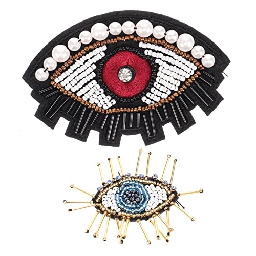 DIYEAH 2 Stück Pailletten-Augenklappe repair patch reparaturflicken textilien Aufbügler handwerkskunst Name Flecken Stickerei schmuckzubehör Augenform-Patches Flicken für Kleidung gefühlt DIYEAH 2 Stück Pailletten-Augenklappe repair patch reparaturflicken textilien Aufbügler handwerkskunst Name Flecken Stickerei schmuckzubehör Augenform-Patches Flicken für Kleidung gefühlt von DIYEAH
