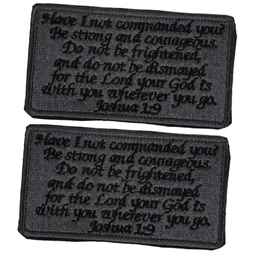 DIYEAH 2 Stück Patch Stickerei Kleidung nähen Flecken kletteissen magisches klebeband Dekorative Aufnäher waschbarer Aufnäher Kleideraufnäher Nähzubehör Stoff Grey von DIYEAH