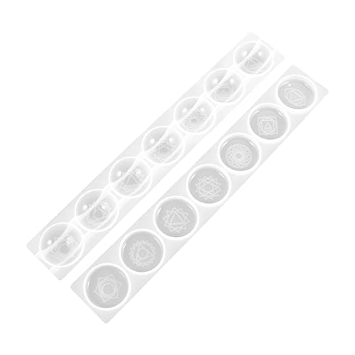 DIYEAH 2 Stück Runde Silikonform Herstellung Bausatz Schmuckform Edelstein Gießformen Für Schmuck Selber Machen Schablonen Für Handguss-kit Gießkolben Tonformen Weiß Kieselgel DIYEAH 2 Stück Runde Silikonform Herstellung Bausatz Schmuckform Edelstein Gießformen Für Schmuck Selber Machen Schablonen Für Handguss-kit Gießkolben Tonformen Weiß Kieselgel von DIYEAH
