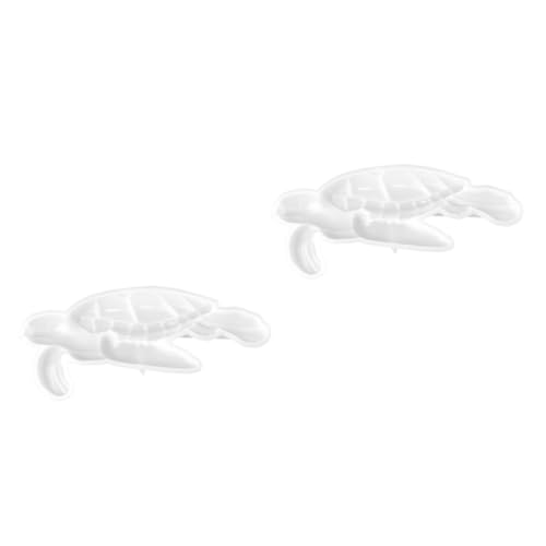DIYEAH 2 Stück Schildkröten Silikonform Tier Epoxidformen Schildkröten Wanddekor Form Schildkröten Set Meeresschildkröten Bastelformen Schildkröten Schildkröten Wandkunst Form von DIYEAH