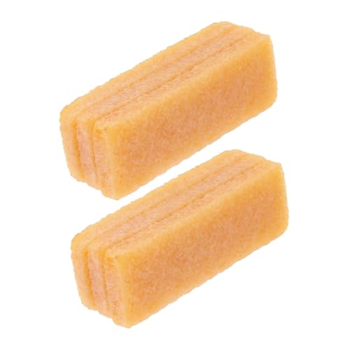 DIYEAH 2 Stück Schleifpapierentferner Gummimeraser Klebstoffreste-entferner Entferner Für Klebrige Rückstände Rückstandsradierer Schleifpapier Radiergummi Sandreiniger Sandgummi Khaki Abs von DIYEAH