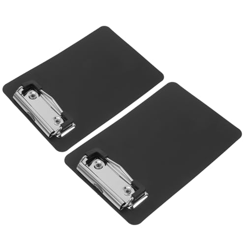 DIYEAH 2 Stück Schreibblockhalter Low-profile-zwischenablage Kunststoff-klemmbrett -zwischenablage Bau-zwischenablage -zwischenablage Zwischenablage Aus Kunststoff Black Pp DIYEAH 2 Stück Schreibblockhalter Low-profile-zwischenablage Kunststoff-klemmbrett -zwischenablage Bau-zwischenablage -zwischenablage Zwischenablage Aus Kunststoff Black Pp von DIYEAH