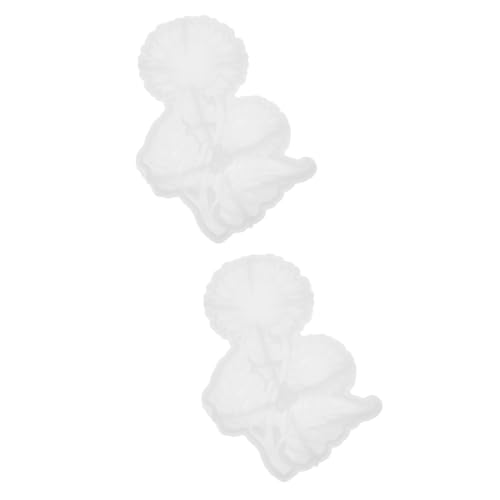DIYEAH 2 Stück Silikonform Sonnenblume DIY Gießform Flexibel Geruchsneutral Langlebig für Harz Schmuck Wanddeko Praktisch und Reißfest zum Einfachen Entformen und Reinigen von DIYEAH