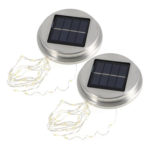 DIYEAH 2 Stück Solar Kugellichtabdeckung Dekorative Gartenleuchten Hängende Solarleuchten Für Den Außenbereich Ersatz Solarlichtoberteile Solarlaternen Ersatzlichtdeckel Aus DIYEAH 2 Stück Solar Kugellichtabdeckung Dekorative Gartenleuchten Hängende Solarleuchten Für Den Außenbereich Ersatz Solarlichtoberteile Solarlaternen Ersatzlichtdeckel Aus von DIYEAH