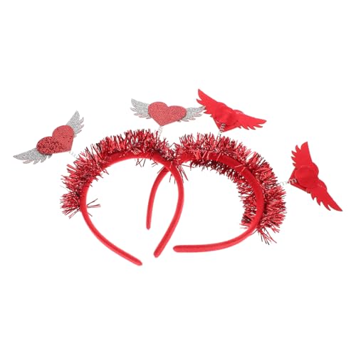 DIYEAH 2 Stück Stirnband Valentinstags Party Dekoration Kopfbedeckung Valentinstags Accessoires Cosplay Valentinstags Foto Requisiten Valentinstags Haarbänder Geburtstags DIYEAH 2 Stück Stirnband Valentinstags Party Dekoration Kopfbedeckung Valentinstags Accessoires Cosplay Valentinstags Foto Requisiten Valentinstags Haarbänder Geburtstags von DIYEAH