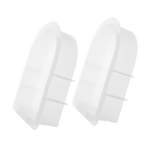 DIYEAH 2 Stück Teiliges Arch Silikonform für Epoxidharz Diy Blütenkonservierung Flexible Reißfeste Gießform für Kreative Wohnraumdeko und Buchstützengestaltung von DIYEAH
