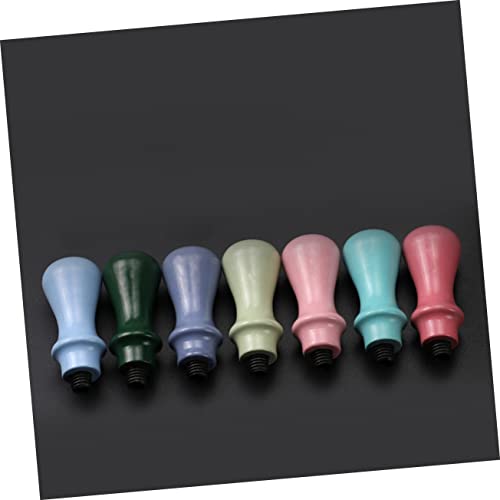 DIYEAH 2 Stück Teiliges Holzstempelgriff aus Massivem Holz Bunte Macaron Farben Langlebig und Umweltfreundlich Glatte Oberfläche für DIY Wachssiegel und Scrapbooking Zufällige Farbe DIYEAH 2 Stück Teiliges Holzstempelgriff aus Massivem Holz Bunte Macaron Farben Langlebig und Umweltfreundlich Glatte Oberfläche für DIY Wachssiegel und Scrapbooking Zufällige Farbe von DIYEAH