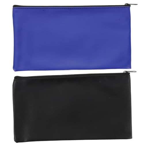DIYEAH 2 Stück Teiliges Pu leder Geldtaschen mit Reißverschluss Wasserfeste Dokumenten Belegtaschen Langlebig Genäht Tragbar mit Griff für Geschäfts Reiseorganisation DIYEAH 2 Stück Teiliges Pu leder Geldtaschen mit Reißverschluss Wasserfeste Dokumenten Belegtaschen Langlebig Genäht Tragbar mit Griff für Geschäfts Reiseorganisation von DIYEAH