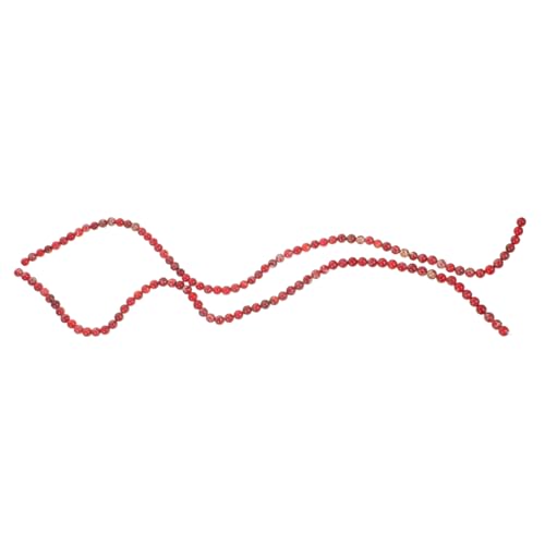 DIYEAH 2 Stück Teiliges Rotes Steinperlen Armband und Halskette Runde Edelstein Perlen Schmuckset Perlenarmbänder für Damen und Herren Vielseitig für Alltag und Besondere Anlässe DIYEAH 2 Stück Teiliges Rotes Steinperlen Armband und Halskette Runde Edelstein Perlen Schmuckset Perlenarmbänder für Damen und Herren Vielseitig für Alltag und Besondere Anlässe von DIYEAH