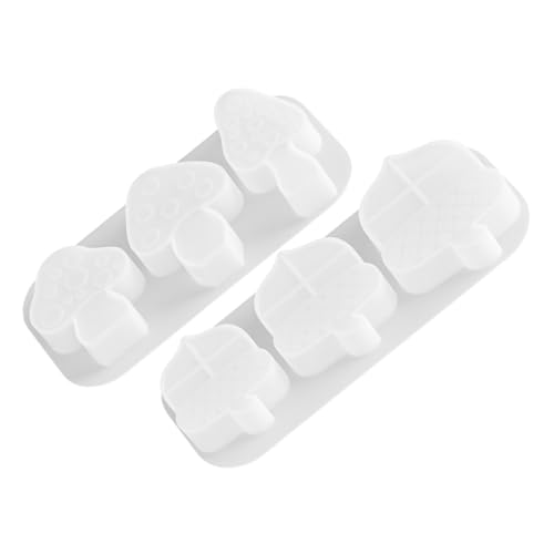 DIYEAH 2 Stück Teiliges Set Silikon Wachsmold für Diy Kerzenherstellung Pilz und Design für Kreative Dekoration und zu Hause von DIYEAH