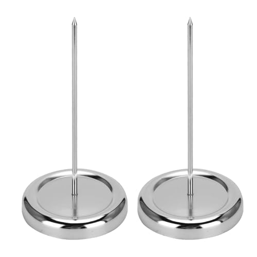 DIYEAH 2 Stück Ticket-Quittungshalter Stabber Check Spindel Stick Bestellungen Spike Memo Halter Spike für Unternehmen Küche Büro DIYEAH 2 Stück Ticket-Quittungshalter Stabber Check Spindel Stick Bestellungen Spike Memo Halter Spike für Unternehmen Küche Büro von DIYEAH