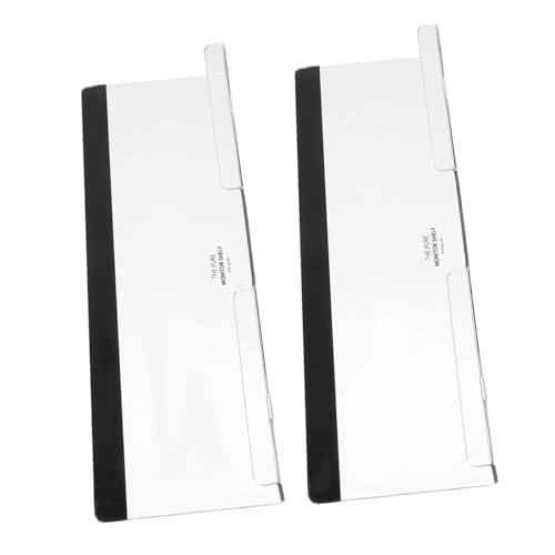 DIYEAH 2 Stück Unterständer Mit Notiztafeln Telefonkabel Kunststoffhalter Notiztafel Home Monitor Ablage – Bildschirm Schreibtisch Acryl Transparente Bodenplatte Memo Loch DIYEAH 2 Stück Unterständer Mit Notiztafeln Telefonkabel Kunststoffhalter Notiztafel Home Monitor Ablage – Bildschirm Schreibtisch Acryl Transparente Bodenplatte Memo Loch von DIYEAH