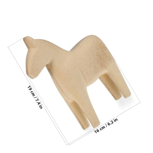 DIYEAH 2 Stück Unvollendete Holzpferde Mini Holzfiguren zum Bemalen Robuste DIY Holzpferd Dekoration Kreative Bastelidee für Tisch Party Büro Kleiner Holzpferd Aufsteller DIYEAH 2 Stück Unvollendete Holzpferde Mini Holzfiguren zum Bemalen Robuste DIY Holzpferd Dekoration Kreative Bastelidee für Tisch Party Büro Kleiner Holzpferd Aufsteller von DIYEAH