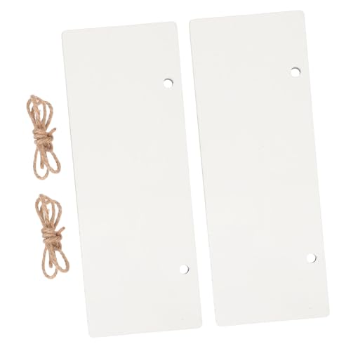 DIYEAH 2 Stück Weiße Holztüranhänger zum Bemalen Stabile Diy Blanko Türschilder für Zuhause Büro Geschäft Vielseitig Nutzbare Memo Boards und Dekorationen DIYEAH 2 Stück Weiße Holztüranhänger zum Bemalen Stabile Diy Blanko Türschilder für Zuhause Büro Geschäft Vielseitig Nutzbare Memo Boards und Dekorationen von DIYEAH