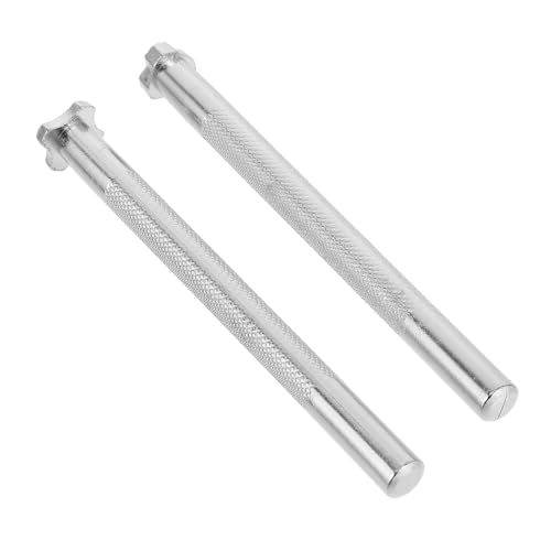 DIYEAH 2 Stücke Stempel und Prägewerkzeuge für Diy Lederkunst Metallwerkzeuge zum Prägen von Mustern Einfach zu Bedienen für Anfänger und Profis DIYEAH 2 Stücke Stempel und Prägewerkzeuge für Diy Lederkunst Metallwerkzeuge zum Prägen von Mustern Einfach zu Bedienen für Anfänger und Profis von DIYEAH