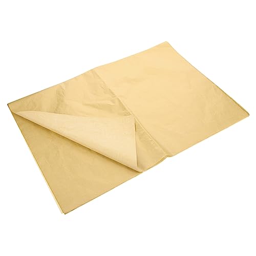 DIYEAH 20 Blatt Geschenkverpackung Seidenpapier Metallic Geschenkpapier Goldfarben Weich Reißfest für Basteln Blumensträuße Partydekoration Edle Geschenkverpackung Vielseitig DIYEAH 20 Blatt Geschenkverpackung Seidenpapier Metallic Geschenkpapier Goldfarben Weich Reißfest für Basteln Blumensträuße Partydekoration Edle Geschenkverpackung Vielseitig von DIYEAH