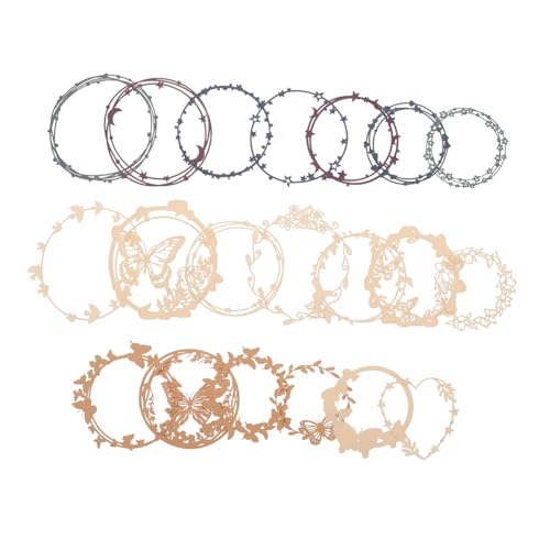 DIYEAH 20 Blatt Hollow Out für Scrapbooking Dekorative Karten mit Blumen und Schmetterlingsmustern Diy Materialien für Vintage Journals und Kreative Bastelprojekte DIYEAH 20 Blatt Hollow Out für Scrapbooking Dekorative Karten mit Blumen und Schmetterlingsmustern Diy Materialien für Vintage Journals und Kreative Bastelprojekte von DIYEAH