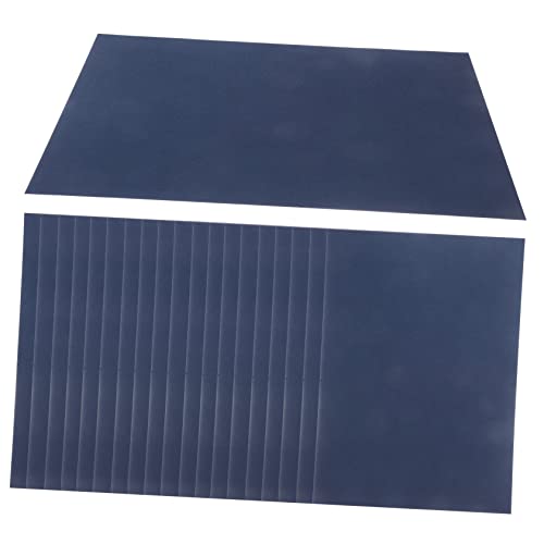 DIYEAH 20 Blatt Papierstau Origamipapier für Malpapier doppelseitiges Origami-Papier Druckerpapier Origami-Papier falten papierschere papphefter Buntes Karton DIY Bastelpapier Navy von DIYEAH