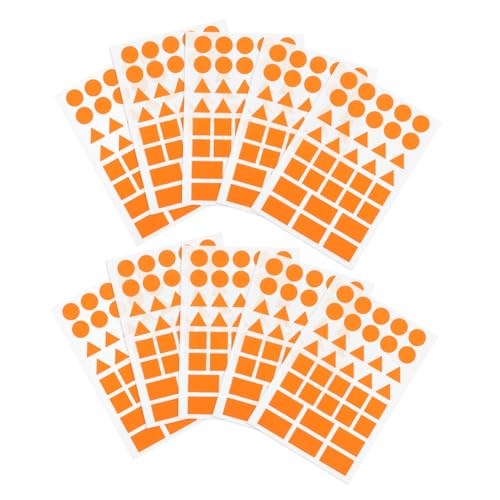 DIYEAH 20 Blatt Selbstklebende Etiketten Form von Dreieck Rechteck und Kreis für Büroorganisation Heimlabeling und Kreative Projekte DIYEAH 20 Blatt Selbstklebende Etiketten Form von Dreieck Rechteck und Kreis für Büroorganisation Heimlabeling und Kreative Projekte von DIYEAH