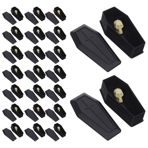 DIYEAH 20 Halloween-Mini-Figuren: Miniatur-Sarg-Schädelköpfe, Szenen-Ornament-Set, Horror-Dorf, Basteln für Partygeschenke, Tischdekoration DIYEAH 20 Halloween-Mini-Figuren: Miniatur-Sarg-Schädelköpfe, Szenen-Ornament-Set, Horror-Dorf, Basteln für Partygeschenke, Tischdekoration von DIYEAH