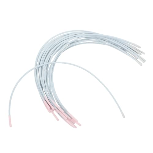 DIYEAH 20 Paare Stahlring -unterwäschezubehör Bh-bügelersatz Bhs Für Damen Unterdraht Bra Bügel Für Bhs Draht Für Bhs Bh-zubehör Bh-kappen, Bügel-reparatur Bügel-bhs Silver Metall von DIYEAH