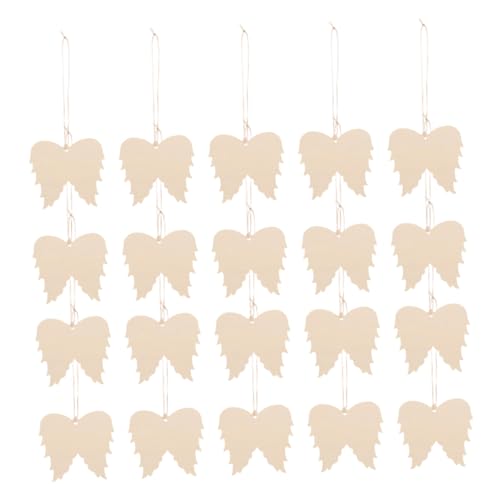 DIYEAH 20 Sätze Teiliges Engelsflügel aus Naturbelassenem Holz Unbemalte DIY Holzflügel zum Basteln Vielseitige Wanddekoration mit Aufhängeloch für Hochzeit Party Wohnraumgestaltung DIYEAH 20 Sätze Teiliges Engelsflügel aus Naturbelassenem Holz Unbemalte DIY Holzflügel zum Basteln Vielseitige Wanddekoration mit Aufhängeloch für Hochzeit Party Wohnraumgestaltung von DIYEAH