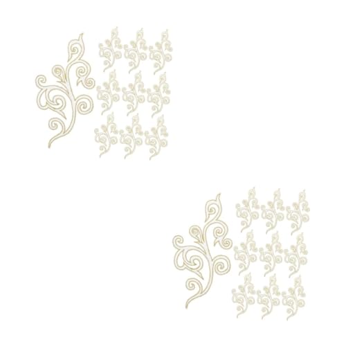 DIYEAH 20 Stck. Teiliges Selbstklebende Goldene Stickerei Applikationen mit Wolkenmuster Elegante Patches für Hochzeitskleider Kostüme DIY Kleidung Dekoration Vielseitig für Textilien und DIYEAH 20 Stck. Teiliges Selbstklebende Goldene Stickerei Applikationen mit Wolkenmuster Elegante Patches für Hochzeitskleider Kostüme DIY Kleidung Dekoration Vielseitig für Textilien und von DIYEAH