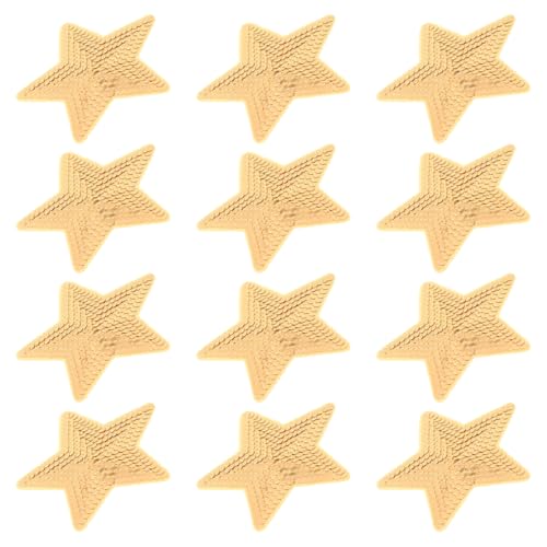 DIYEAH 20 Stück Aufbügelbare Dekorative Patches für Kleidung Taschen und Hüte Einfache Diy Bastelverzierungen zur Reparatur von Stoffen von DIYEAH