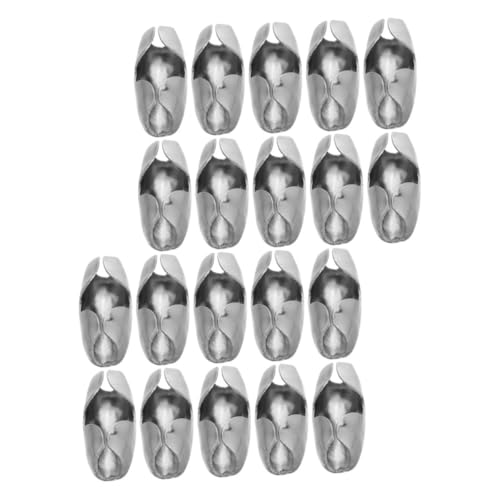 DIYEAH 20 Stück Diy Kugelkette Clips für und Armbandprojekte Langlebige Allergiefreundliche Schmuckzubehörteile von DIYEAH