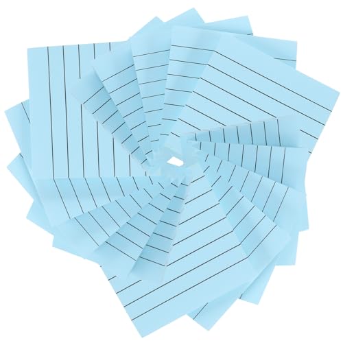 DIYEAH 20 Stück Haftnotizen Blau Praktische Memo Pads für Büro Schule Selbstklebend Vielseitig Einsetzbar für Notizen Skizzen Kreative Ideen Hochwertige Langlebige Notizblätter für von DIYEAH