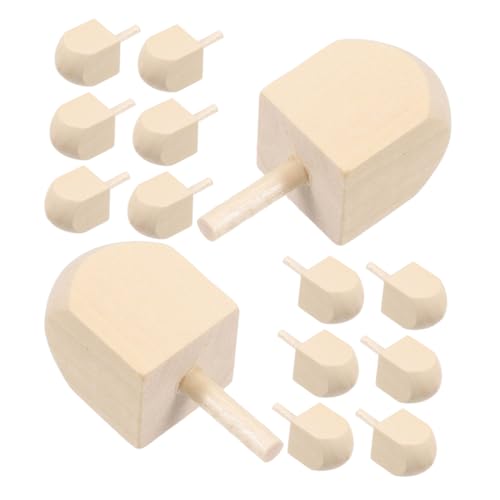 DIYEAH 20 Stück Holz Dreidel Unbemalt für Hanukkah Stabile Naturbelassene Spinning Tops DIY Bastelspielzeug mit Griff Traditionelles Festdekoration und Lernspielzeug für Familie DIYEAH 20 Stück Holz Dreidel Unbemalt für Hanukkah Stabile Naturbelassene Spinning Tops DIY Bastelspielzeug mit Griff Traditionelles Festdekoration und Lernspielzeug für Familie von DIYEAH