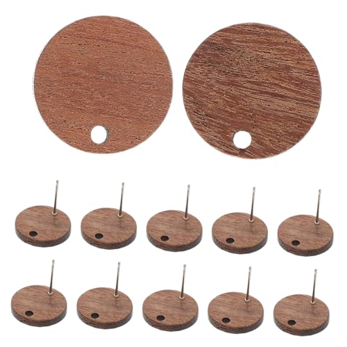 DIYEAH 20 Stück Holz Ohrhänger Rohlinge Runde Flache Ohrschmuck Bauteile für Diy Schmuckherstellung Umweltfreundliche Bastelmaterialien für Ohrstecker und Ohrringe DIYEAH 20 Stück Holz Ohrhänger Rohlinge Runde Flache Ohrschmuck Bauteile für Diy Schmuckherstellung Umweltfreundliche Bastelmaterialien für Ohrstecker und Ohrringe von DIYEAH