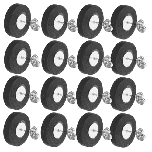 DIYEAH 20 Stück Holz Ohrstecker Blanks Rund Holzfassung mit Stift und Ohrverschluss Schwarz Schmuckzubehör für Diy Schmuckherstellung und Bastelarbeiten DIYEAH 20 Stück Holz Ohrstecker Blanks Rund Holzfassung mit Stift und Ohrverschluss Schwarz Schmuckzubehör für Diy Schmuckherstellung und Bastelarbeiten von DIYEAH
