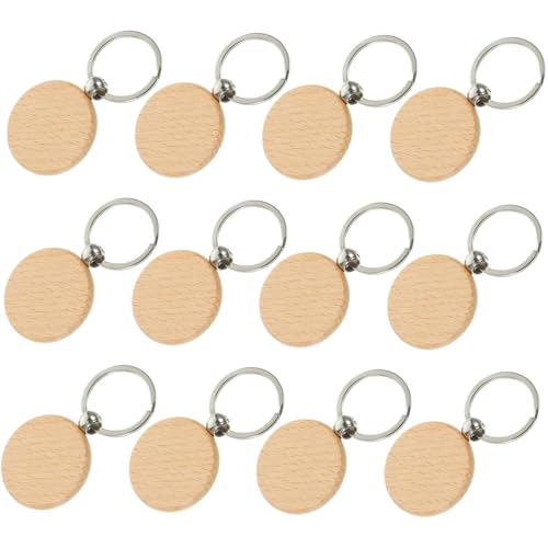 DIYEAH 20 Stück Holz Schlüsselanhänger Blanko Personalisierbare Diy Schlüsselketten Rohlinge Buchenholz für Bastelarbeiten Beschriftbar für Dekoration und DIYEAH 20 Stück Holz Schlüsselanhänger Blanko Personalisierbare Diy Schlüsselketten Rohlinge Buchenholz für Bastelarbeiten Beschriftbar für Dekoration und von DIYEAH