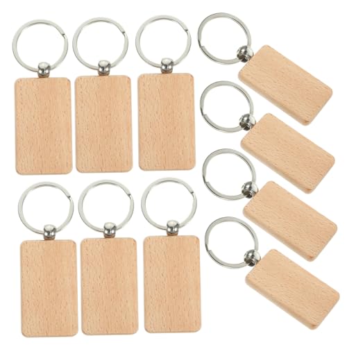 DIYEAH 20 Stück Holz Schlüsselanhänger Rohlinge Diy Gravur Holz Schlüsselringe für Designs für Schlüsselbund Taschen und Kreative Projekte DIYEAH 20 Stück Holz Schlüsselanhänger Rohlinge Diy Gravur Holz Schlüsselringe für Designs für Schlüsselbund Taschen und Kreative Projekte von DIYEAH