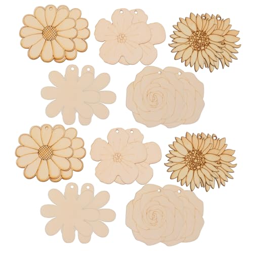 DIYEAH 20 Stück Holzausschnitte Für Blumenschablonenmalerei Drinnen Kunst Botanisch Realistisch Blumen- Ornament Klein Sonne Unvollendet Hängend Stengel Stiele Hanfseil Beige DIYEAH 20 Stück Holzausschnitte Für Blumenschablonenmalerei Drinnen Kunst Botanisch Realistisch Blumen- Ornament Klein Sonne Unvollendet Hängend Stengel Stiele Hanfseil Beige von DIYEAH