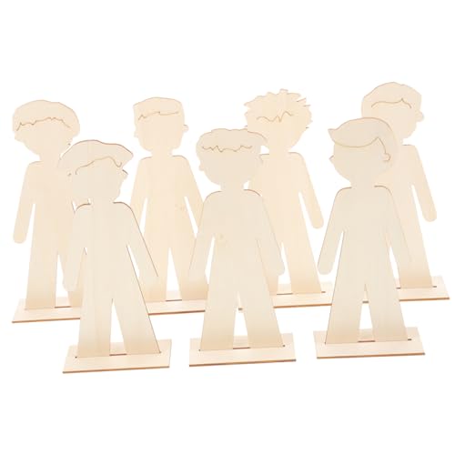 DIYEAH 20 Stück Holzfigur DIY Holzschneider Unbehandelte Holzschnittmuster für Bastelarbeiten und Dekoration für Kreative Projekte und Einzigartige Anlässe DIYEAH 20 Stück Holzfigur DIY Holzschneider Unbehandelte Holzschnittmuster für Bastelarbeiten und Dekoration für Kreative Projekte und Einzigartige Anlässe von DIYEAH
