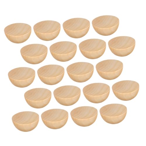 DIYEAH 20 Stück Holzkugeldekoration Bälle Basteln Holzperlen Unvollendete Holzkugel Runde Kugelperle Unvollendete Massive Perlen Kleine Holzkugeln Halbkugeln Aus Holz Beige Lotusbaum DIYEAH 20 Stück Holzkugeldekoration Bälle Basteln Holzperlen Unvollendete Holzkugel Runde Kugelperle Unvollendete Massive Perlen Kleine Holzkugeln Halbkugeln Aus Holz Beige Lotusbaum von DIYEAH