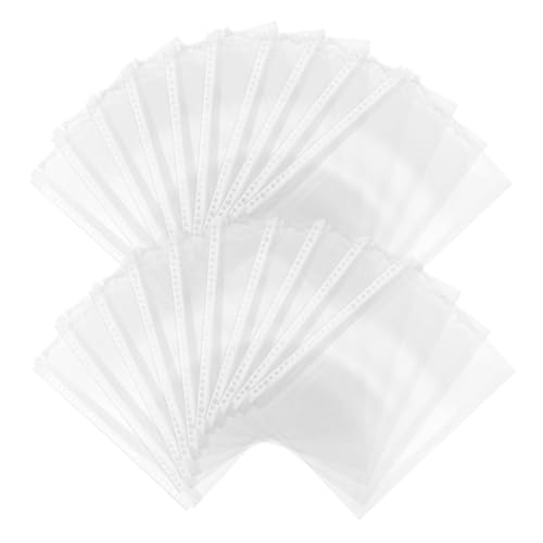 DIYEAH 20 Stück Innentasche für Ordner a4 Dokumentenmappe wasserdichtes Dateiordner Binder Fototaschen A4 -Dateieinfügungen Binder Innenpapier A4-Papierhalter Transparent DIYEAH 20 Stück Innentasche für Ordner a4 Dokumentenmappe wasserdichtes Dateiordner Binder Fototaschen A4 -Dateieinfügungen Binder Innenpapier A4-Papierhalter Transparent von DIYEAH