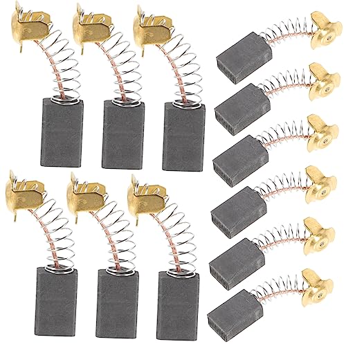 DIYEAH 20 Stück Kohlebürsten für Elektrowerkzeuge Kohlenstoff Motorbürste aus Kohle Ersatz Kohlebürsten Reparaturteil für Elektrowerkzeuge Kohlebürste für Motor Ersatz-Motorbürste Metall DIYEAH 20 Stück Kohlebürsten für Elektrowerkzeuge Kohlenstoff Motorbürste aus Kohle Ersatz Kohlebürsten Reparaturteil für Elektrowerkzeuge Kohlebürste für Motor Ersatz-Motorbürste Metall von DIYEAH