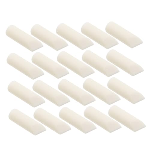 DIYEAH 20 Stück Markerzubehör Tintenstiftspitzen Lackmarkierungen Pinselspitze leere Farbstifte Nachfüllungen Ersatzstiftspitzen Marker -Stiftnibs Malen Sie Stiftnibs Polyester Weiß von DIYEAH