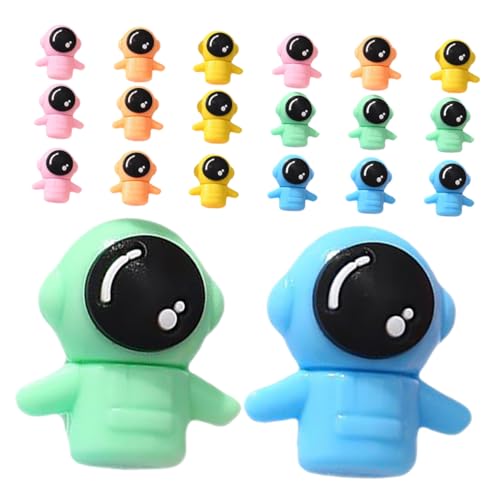 DIYEAH 20 Stück Mini-radiergummis Mit Weltraummotiv, Niedliche Radiergummi-kollektion, Kawaii-raumfahrer-thema, Für Schulklassenzimmer, Preise, Schreibtisch, Haustier, Neuheit, von DIYEAH