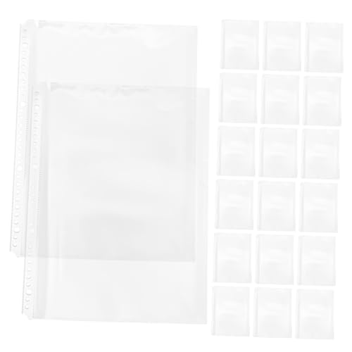 DIYEAH 20 Stück Ordner Innentaschen Durchsichtige Geldbörse Durchsichtige Ordnertaschen Wasserdichte Dokumentenmappe Gelochte Ordnertaschen Quittungshalter Organizer DIYEAH 20 Stück Ordner Innentaschen Durchsichtige Geldbörse Durchsichtige Ordnertaschen Wasserdichte Dokumentenmappe Gelochte Ordnertaschen Quittungshalter Organizer von DIYEAH