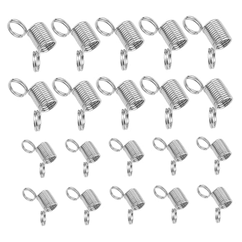DIYEAH 20 Stück Perlenklemmen: Federklemmen Zur Schmuckherstellung – Metall-perlendraht-endstopper Für Armbänder, Halsketten Und Ohrringe – Zubehör Zur Schmuckherstellung DIYEAH 20 Stück Perlenklemmen: Federklemmen Zur Schmuckherstellung – Metall-perlendraht-endstopper Für Armbänder, Halsketten Und Ohrringe – Zubehör Zur Schmuckherstellung von DIYEAH